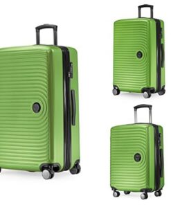 Valises Hauptstadtkoffer Mitte - Coque Rigide ABS TSA - Valise Bagage à Main 55 Cm, Valise Moyenne 68 Cm + Grande Valise