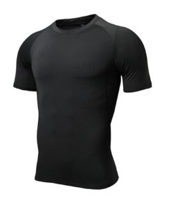 ATRACTIVOLL T-Shirt de Sport pour Homme en Respirant et Séchage Rapide, Idéal pour l'Entraînement Marathon et la Gym - H