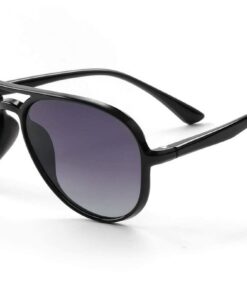 FONHCOO enfants lunettes de soleil pour filles et garçons aviateur avec cadre flexible, protection UV400, 5-10 ans