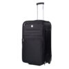 BEMON Valise Souple en Toile noir 75cm 2 Roues Populaire Hommes Voyages