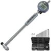 Neoteck Jauge d'Alésage Numérique 50-160mm Précision 0.01mm 12 Têtes Remplaçables Atelier Auto