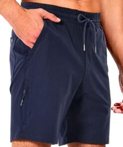 Pioneer Camp Shorts Homme 7" Coton Jogging Fitness Taille Élastique Poches Multiples