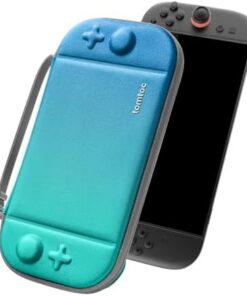 tomtoc Étui Nintendo Switch 2 (2025) Rigide avec 12 Slots Cartouches, Protection Militaire Slim