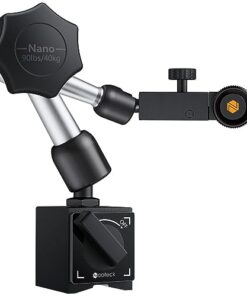 Neoteck Support Magnétique 40KG pour Indicateur à Cadran/Numérique – Base Acier ON/OFF pour Atelier Précision