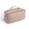 NOVAGO Mini Trousse Toilette Rose pour Femmes Voyage - Sac Maquillage Organisé Compact (Rose Sualène)