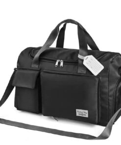Flintronic Sac de Voyage Pliable Imperméable 50L pour Hommes et Femmes en Week-end et Sport - Fonctionnel et Lightweight