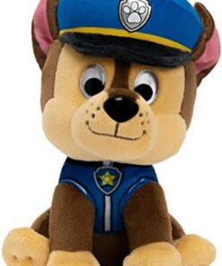 Peluche Gund Chase Pat' Patrouille 15 cm - Jouet Bébé 12 Mois+ Lavable