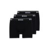 BOSS Lot de 3 Boxers Homme Matelot Bleu Foncé - Élégant et Confortable pour la Vie Daily - Polyester 100%