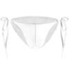 sexy homme frenulum slip solide respirant sous-vêtements minces extensible doux classiques