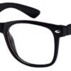 Boolavard Lunettes Pour Enfants 4-12 Ans Nerd Geek Lunettes Fausses Lentilles Claire Noir