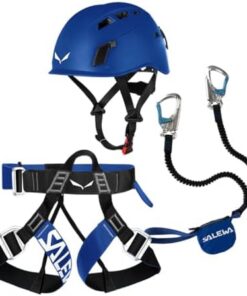 Salewa Kit Via Ferrata Attac/Evo/Toxo |0 pour Alpinistes Aventureux en Escalade Montagne