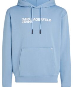 KARL LAGERFELD JEANS Hoodie Sweat-Shirt à Capuche Homme logo Regulier Lot de 1ARGEMENTPOPulaire