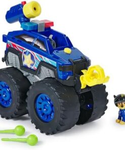Pat Patrouille Chase Véhicule Tout-Terrain Rescue Wheels - Sons Lumières Projectiles - Jouet Enfant 3 Ans+