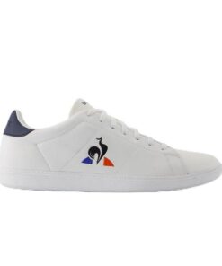 Le Coq Sportif Chaussures de Course Homme Ultramoderne Tech Fit Running Réduire Temps Record Disponibles en Blanc et Rou