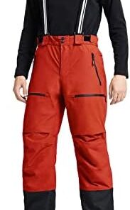 Pioneer Camp Pantalon Ski/Snowboard Homme Imperméable Isolant Bretelles Amovibles