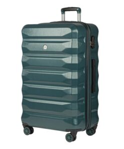 Valise BEMON Grande Rigide 4 Roues Nice Vert Idéale pour Voyage