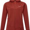 Salewa Puez Altavia Veste à Capuche Polartec Femme Randonnée Imperméable HD