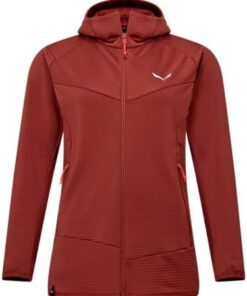 Salewa Puez Altavia Veste à Capuche Polartec Femme Randonnée Imperméable HD