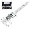 Neoteck Pied à Coulisse Numérique 150 mm Acier Inoxydable - Mesures Précises Longueur Largeur Profondeur Diamètre mm/inc