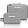 Aucuu Grande Trousse À Cosmétiques Pour Femmes Et Filles - Trousse De Maquillage Portable Avec Glissière, Idéale Pour Vo