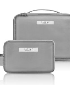 Aucuu Grande Trousse À Cosmétiques Pour Femmes Et Filles - Trousse De Maquillage Portable Avec Glissière, Idéale Pour Vo
