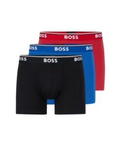 BOSS Boxer Brief pour Homme - Élégant et Confortable - Taille Élastique - Grands Formats Disponibles - 3 Prix Populaires