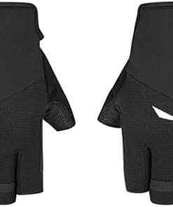 Salewa Gants Cuir Via Ferrata Mixte pour Escalade en Ferata