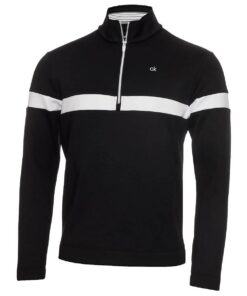 Calvin Klein Veste de Golf Performance 1/2 Zip Insul-Lite Chaud et Léger