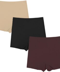 Short de sport genérique femmes lot de 3 sécurité doux sans couture cyclismeanti-frottement