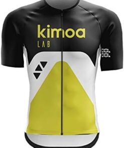 Kimoa Maillot de Cyclisme Unisexe Adulte Bicolore