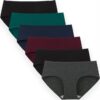 Culotte Femme INNERSY Coton Doux Élastique Lot de 6 OECD-TEX STANDARD 100 Slip Taille Basse Élégant pour Femmes Maternit