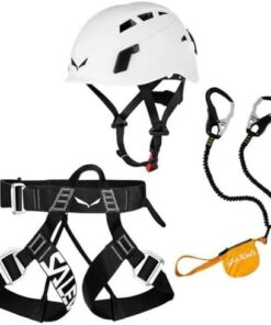 Salewa Kit Via Ferrata Complet pour Aventuriers en Montagne Sécurisé