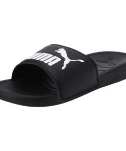PUMA + Homme + Popcat 20 Slide Sandal + Noir + Adolescent/Adulte + Chaussures de sport + Taille disponible de la taille