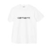 T-shirt Carhartt WIP Script Homme Blanc XXL