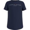 Tommy Hilfiger KIDS Essential Short Sleeve T-Shirt 14 Years - Polyester, confort, design original - Parfaite pour la sai