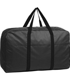 Sac de rangement QCHOMEE 145Lgrand avec grande capacité de stockage pour vêtements et jouets avec poignée de voyage coll