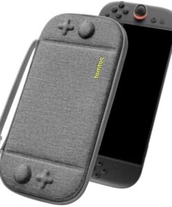 tomtoc Étui Nintendo Switch 2 (2025) Rigide avec 12 Cartouches de Jeux et Protection Militaire Slim Voyage