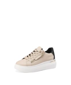 QUEEN HELENA QH8003 baskets décontractées en cuir pour femme chic et confortables pour le quotidien et le week-end