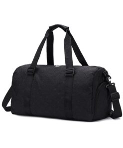 Hixingo Sac de Sport 35L Pliable pour Homme et Femme avec Compartiments de Chaussures et Poche Humide - Sac de Voyage po