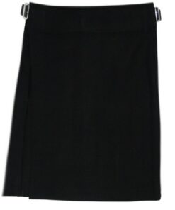 Tartanista Kilts pour Homme Longueur Normale Couleur Noir uni 30PICE Longueur 61cm