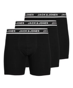 JACK & JONES Caleçon Boxeur Homme Élasticité Élevée, Doux au Toucher, Idéal pour la Pratique du Sport, Taille Grande, Ta