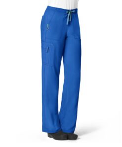 Carhartt Pantalon Cargo Femme Confort Élevé Coupe Boot-Flex, Pantalon Médical Résistant au Lavage, Taille 28-34 (S/M/L),