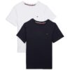 Tommy Hilfiger T-Shirts Enfants Manches Courtes Lot de 2 Col Rond Confortables pour Enfants T-Shirt Set Kids Short Sleev