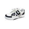 Chaussures Éricat à Fond Épaispour Planche FemmesAutomneTêteRondeSneakersBasBlanchesÉtudiants