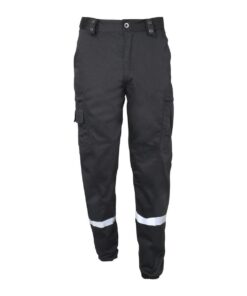 Pantalon Action Cityguard Bande rétro-réfléchissantes Noir pour Hommes - City Guard 36 Noir