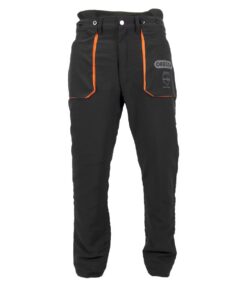 Pantalon de Sécurité Yukon Oregon Oregon pour Tronçonneuse, Protection Classe 1, Noir, Taille S