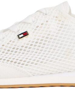 Tommy Hilfiger Femme Chaussures de Course Open Mesh Low Profile Fw0fw08691 Noir