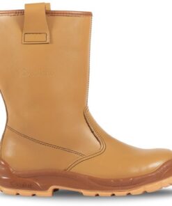 Bottes de sécurité JALLATTE Jalaska S3 - Marron pour manutentionnaires - bureau et chantier - protection contre l'impact