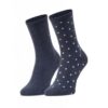 Tommy Hilfiger Classe Sock Femmes Noir (lot de 2)