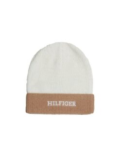 Tommy Hilfiger Bonnet Bicolore pour Enfants - Chaussettes Anti-roc et Anti-rougeur - Style Élégant et Doux pour Fêtes et